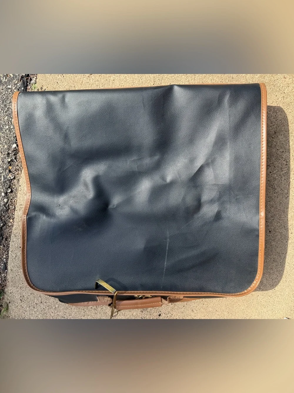 Jaguar Black and Brown Men's Travel Garment Bag